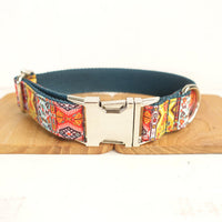 HKM-482771 Durable Polyester Dog Collar with Metal Buckle - Sizes XS to XL