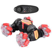 HKM-482835 Remote Control Mini Twister Toy with Gesture Sensor and LED Lights - Stunt Drift Racing Car for Kids and Adults
