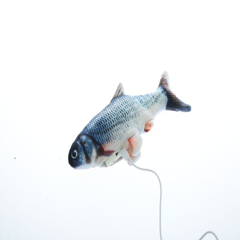 HKM-483027 Simulation Electric Funny Cat Simulation Fish