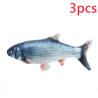 HKM-483027 Simulation Electric Funny Cat Simulation Fish