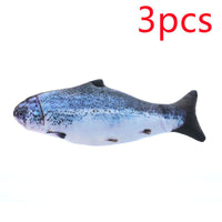 HKM-483027 Simulation Electric Funny Cat Simulation Fish