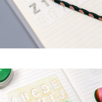 HKM-483219 A6 Hollow Letter Painting Template for Creative Graffiti Art