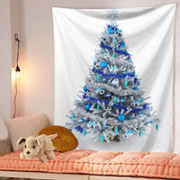 HKM-483475 Christmas Tree Tapestry Tablecloth for Kindergarten - Cartoon Anime Design, Flannel Material, Hand Washable