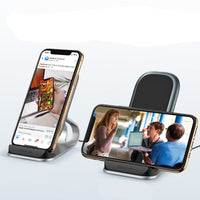 HKM-483603 Universal Wireless Phone Charger with Type-C Cable and LED Indicator - 5V 1500mA Output