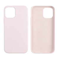 HKM-483667 Full Liquid Silicone Phone Case for iPhone 12 Series - Mint Green, Cherry Pink, Pine Needle Green, Rose Red, Core Black
