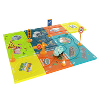 HKM-483667 Magnetic Electric Jigsaw Track Maze Toy - DIY Assemble Puzzle for Kids 2-13 Years