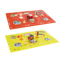 HKM-483667 Magnetic Electric Jigsaw Track Maze Toy - DIY Assemble Puzzle for Kids 2-13 Years