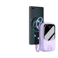 HKM-483795 High-Capacity 20000mAh Mini Power Bank with Multi-Port Output - Polymer Lithium Ion Battery, Alloy Shell, Various Colors