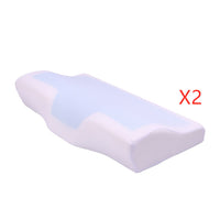 HKM-483859 Memory Foam Butterfly Pillow with Gel Layer and Jersey Cover, 50x30x10/7CM
