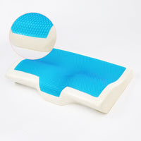 HKM-483859 Memory Foam Butterfly Pillow with Gel Layer and Jersey Cover, 50x30x10/7CM