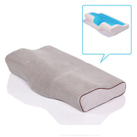 HKM-483859 Memory Foam Butterfly Pillow with Gel Layer and Jersey Cover, 50x30x10/7CM