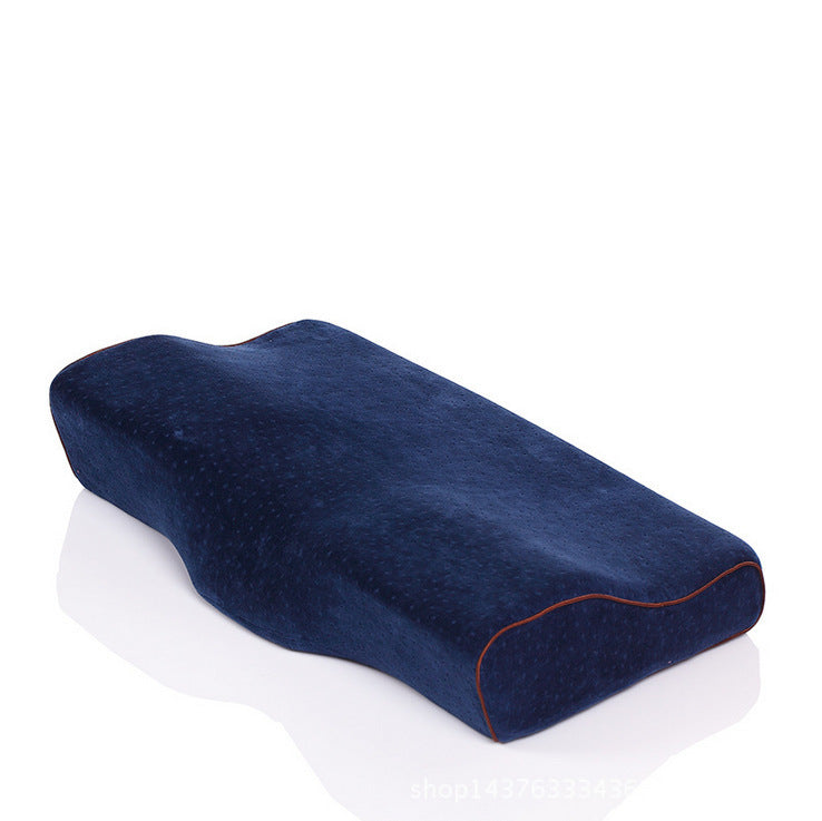 HKM-483859 Memory Foam Butterfly Pillow with Gel Layer and Jersey Cover, 50x30x10/7CM