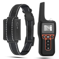 HKM-484243 3280FT Waterproof Dog Training Collar with Beep, Vibration, and Shock Modes