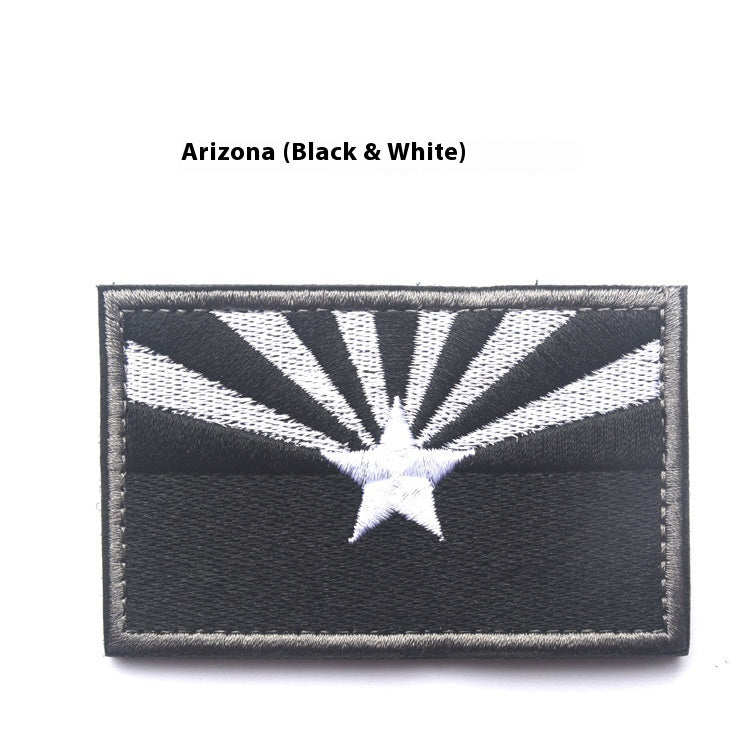 KTX-484243 Double-Sided Velcro Cloth Label Embroidered Armband for Outdoor Sports