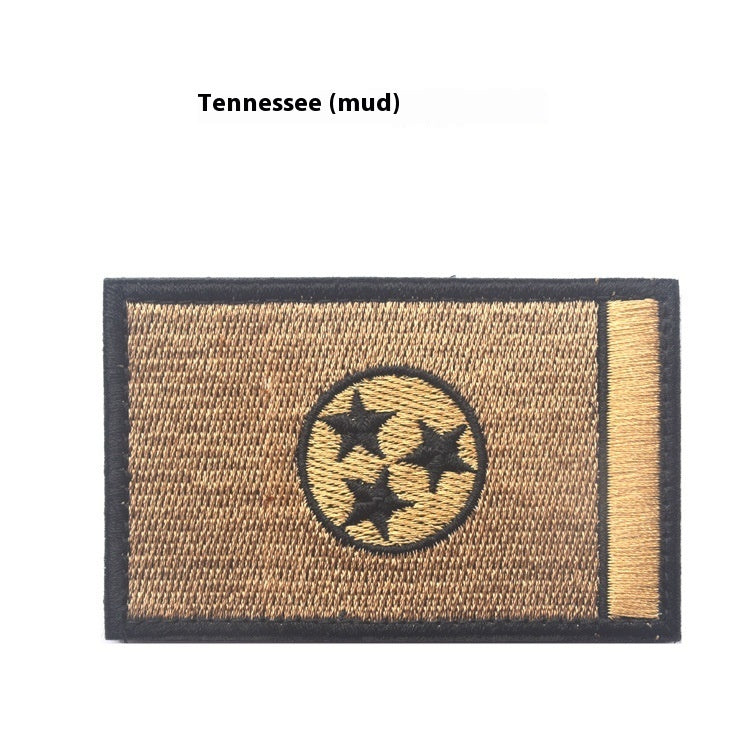 KTX-484243 Double-Sided Velcro Cloth Label Embroidered Armband for Outdoor Sports