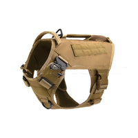 HKM-484371 Tactical Dog Chest Harness with Adjustable Straps and Accessories