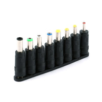 HKM-484755 Universal 8-Piece Laptop DC Adapter with 5.5*2.1mm Plug and 16A Rated Current