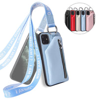 HKM-484819 Mobile Phone Protective Case with Lanyard for iPhone Models