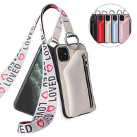 HKM-484819 Mobile Phone Protective Case with Lanyard for iPhone Models