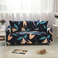 HKM-484947 Elastic Sofa Cover for Single, Double, Three- & Four-Person Seats, Includes Pillowcase 45x45cm