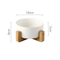 HKM-485075 Non-Slip Ceramic Tipping Prevention Drinking Bowl for Dogs and Cats - 850ML Capacity