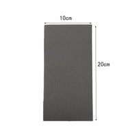 HKM-485395 Lychee Pattern Leather Repair Patch - Eco-Friendly, Durable 10x20cm Solution for Sofas, Seats, and More