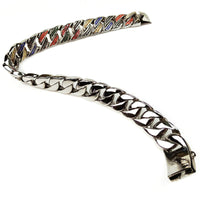 HKM-485587 Durable Stainless Steel 304 Dog Collar with Metal Chain - Various Sizes Available