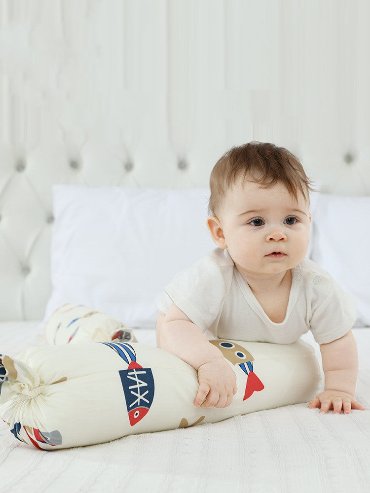 HKM-485715 Comfortable Hollow Cotton Baby Sleep Pillow - 51cm Pure Cotton Design