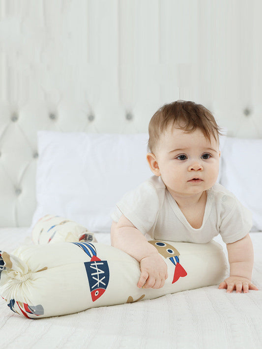 HKM-485715 Comfortable Hollow Cotton Baby Sleep Pillow - 51cm Pure Cotton Design