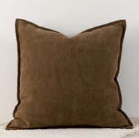 HKM-485843 Herringbone Pattern Chenille Throw Pillow Cover - Multiple Sizes Available