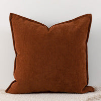 HKM-485843 Herringbone Pattern Chenille Throw Pillow Cover - Multiple Sizes Available