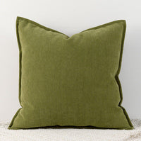 HKM-485843 Herringbone Pattern Chenille Throw Pillow Cover - Multiple Sizes Available