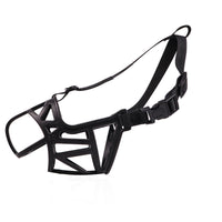 HKM-485907 Reinforced Dog Mouth Cover - Adjustable Sizes for Comfort and Security