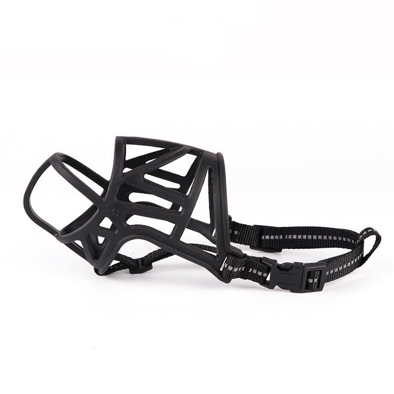 HKM-485907 Reinforced Dog Mouth Cover - Adjustable Sizes for Comfort and Security