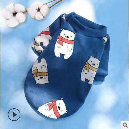 HKM-485971 Trendy Winter Sweatshirts for Small Dogs - Multiple Fun Designs Available