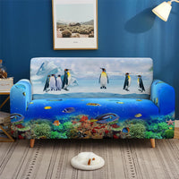 HKM-486035 Elastic Dust-Proof Floral Sofa Cover for Modular Sofas, Available in Various Sizes