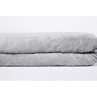 HKM-486035 Gravity Blanket for Decompression and Better Sleep - Geometric Polyester Design, 10kg or 15kg, Summer Use, 200x120cm Size