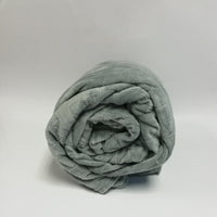 HKM-486035 Gravity Blanket for Decompression and Better Sleep - Geometric Polyester Design, 10kg or 15kg, Summer Use, 200x120cm Size