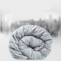 HKM-486035 Gravity Blanket for Decompression and Better Sleep - Geometric Polyester Design, 10kg or 15kg, Summer Use, 200x120cm Size