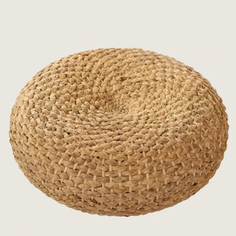 HKM-486099 Thickened Tatami Bay Window Cushion - Pastoral Grass Design, Available in Three Sizes