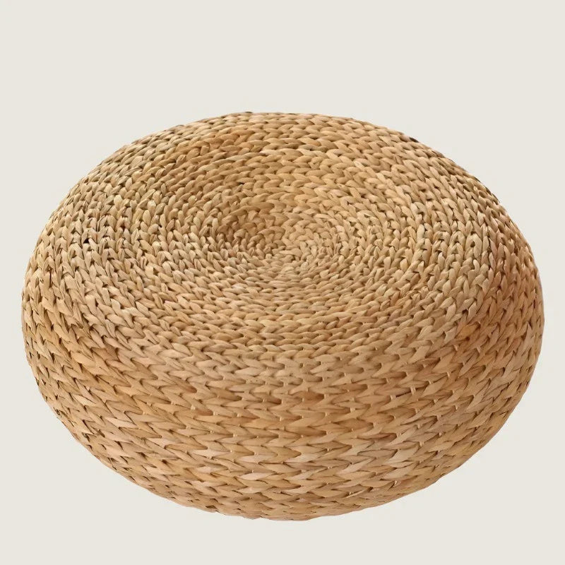 HKM-486099 Thickened Tatami Bay Window Cushion - Pastoral Grass Design, Available in Three Sizes
