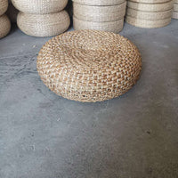 HKM-486099 Thickened Tatami Bay Window Cushion - Pastoral Grass Design, Available in Three Sizes
