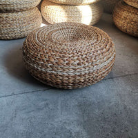 HKM-486099 Thickened Tatami Bay Window Cushion - Pastoral Grass Design, Available in Three Sizes