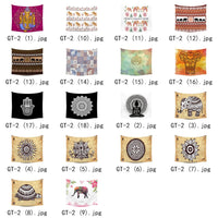 HKM-486419 Customizable Bohemian Photo Tapestry - 100% Polyester - Various Sizes Available