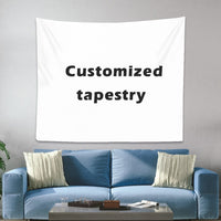 HKM-486419 Customizable Bohemian Photo Tapestry - 100% Polyester - Various Sizes Available