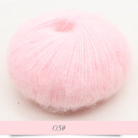 HKM-486547 Baby Mohair Sweater, Scarf, and Shawl for Spring, Autumn, and Winter Use
