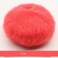 HKM-486547 Baby Mohair Sweater, Scarf, and Shawl for Spring, Autumn, and Winter Use