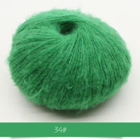 HKM-486547 Baby Mohair Sweater, Scarf, and Shawl for Spring, Autumn, and Winter Use