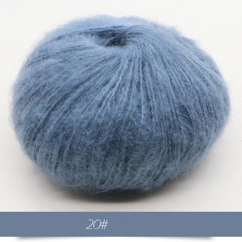 HKM-486547 Baby Mohair Sweater, Scarf, and Shawl for Spring, Autumn, and Winter Use