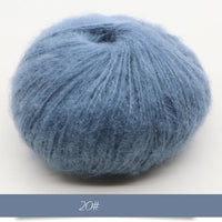 HKM-486547 Baby Mohair Sweater, Scarf, and Shawl for Spring, Autumn, and Winter Use